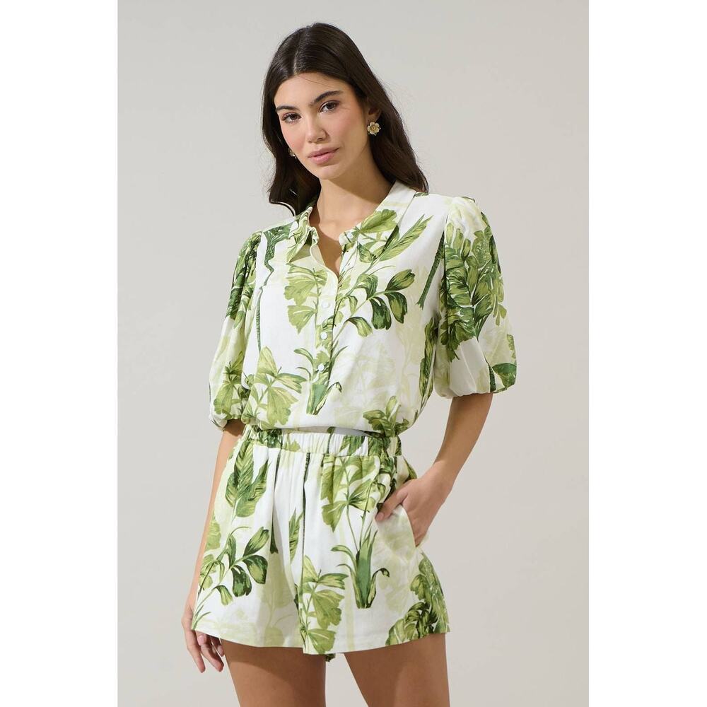 Palmet Top by Sugarlips NWT